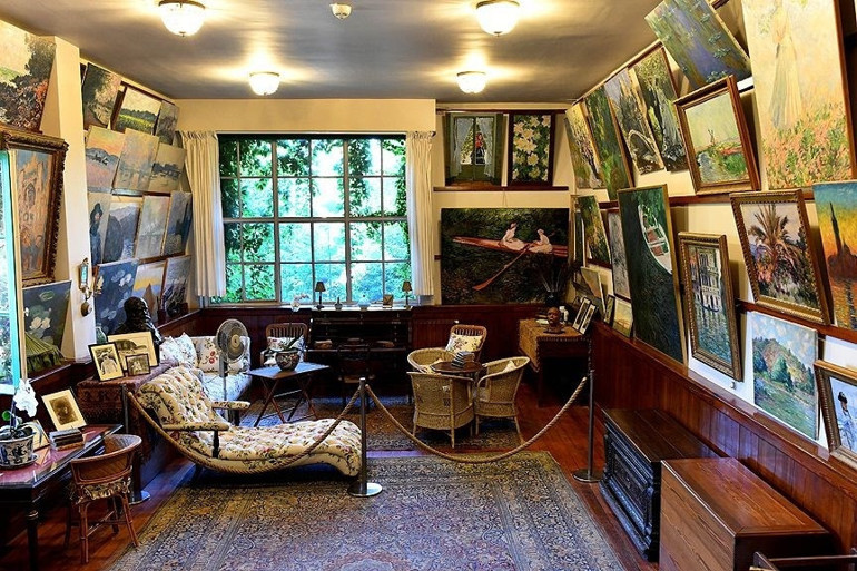 Fransız ressam Claude Monetnin ilham bahçesine turist akını
