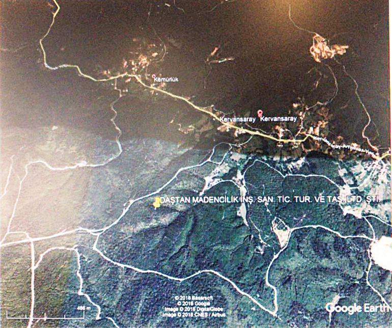 ÇED’siz ‘kalker’ içme suyuna komşu oldu