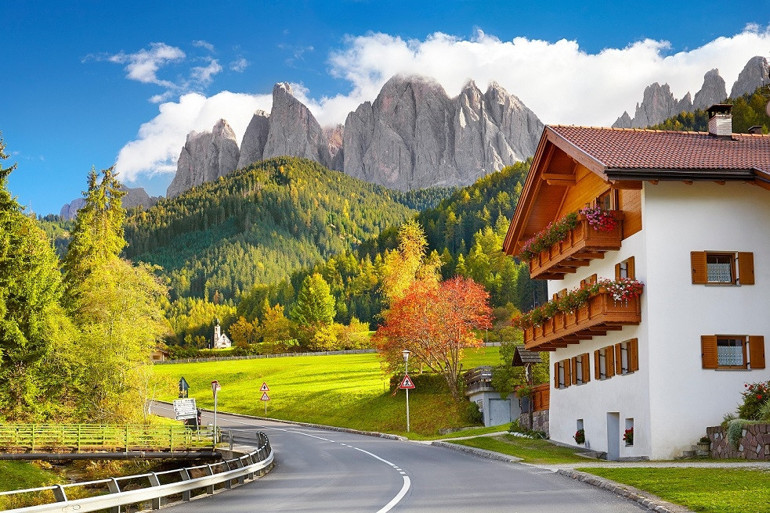 36 saatte Dolomitler