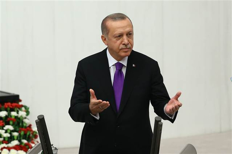 Cumhurbaşkanı Erdoğandan TBMMde önemli mesajlar