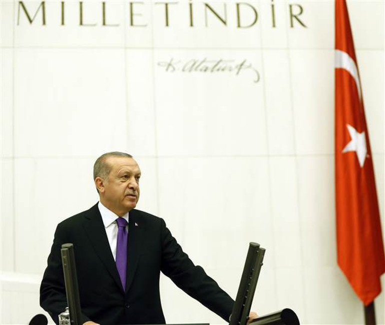 Cumhurbaşkanı Erdoğandan TBMMde önemli mesajlar