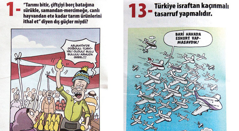 CHP’den karikatürle dokuz soru