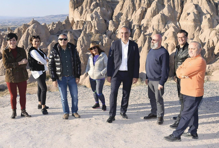 Turizm Bakanı’yla iki  günlük Kapadokya turu