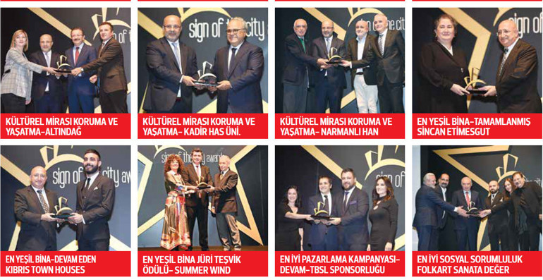 Şehrin en iyileri seçildi... Ödüller sahiplerini buldu