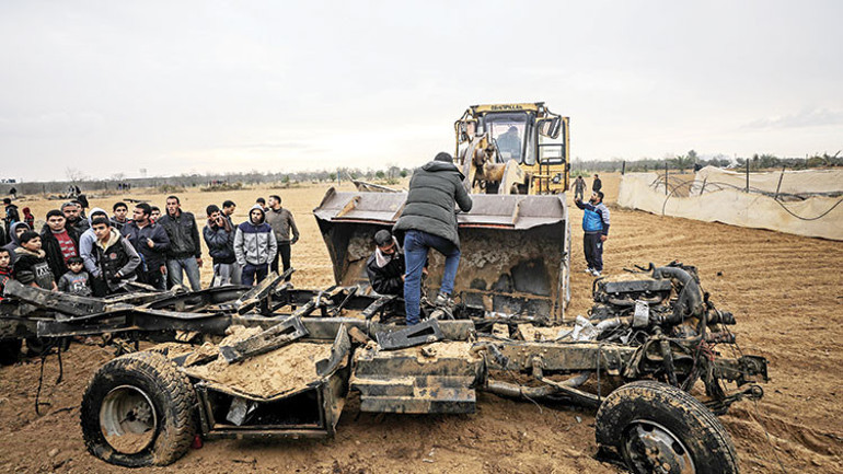Gazze’ye baskın bölgeyi karıştırdı