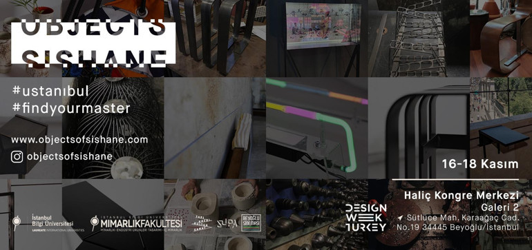 Bilgili çıraklar Object of Şişhane ile Design Weekte