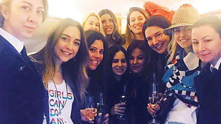 İran’da düşen Türk iş jetinin son fotoğrafı