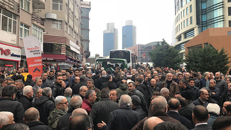 Beşiktaşlılar Gökhan Keskinin babasının cenazesinde buluştu