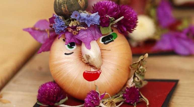 İsviçre’nin 57 tonluk Soğan Festivali