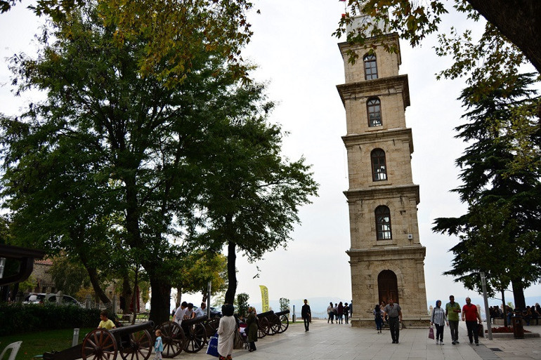 Bursa’nın merkezine seyahat