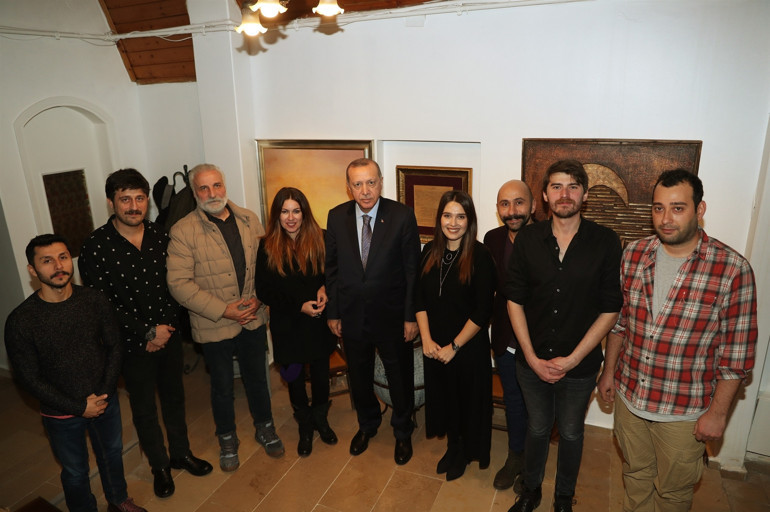 Cumhurbaşkanı Erdoğandan sürpriz ziyaret