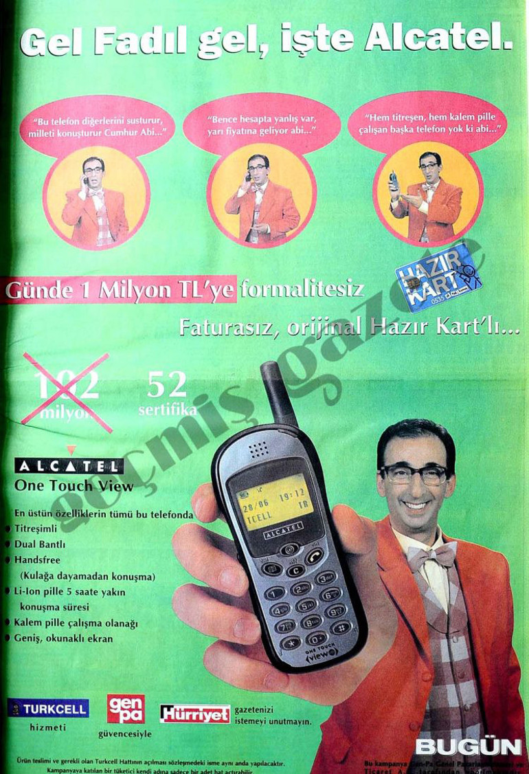 Arşiv: Gazete ilanlarıyla dikkat çeken 10 cep telefonu