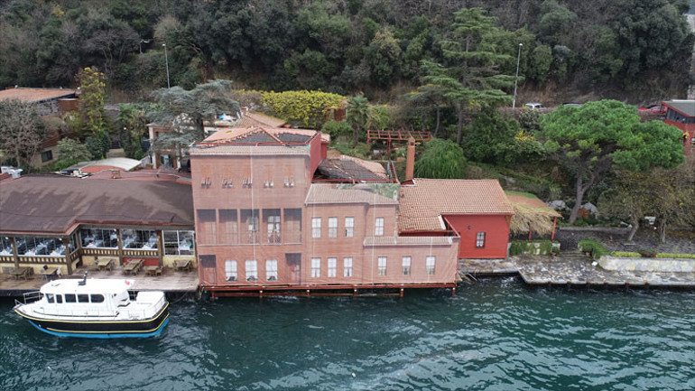 Geminin çarptığı tarihi yalının son hali