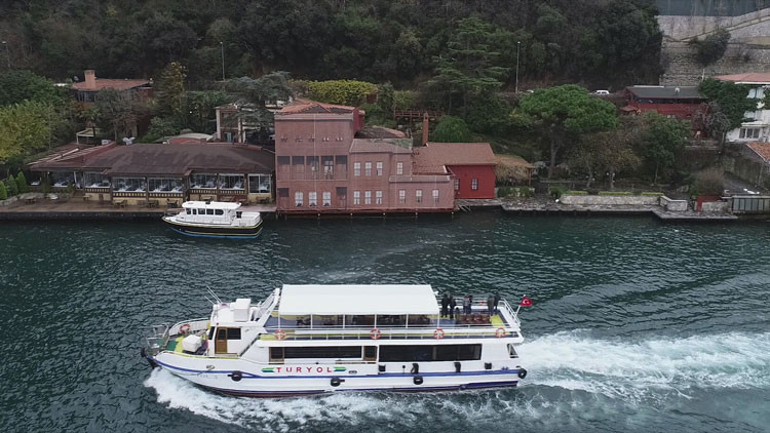 Geminin çarptığı tarihi yalının son hali