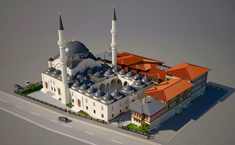 Strazburg’da inşa edilen Eyüp Sultan Camii, Avrupa’nın en büyüğü olacak