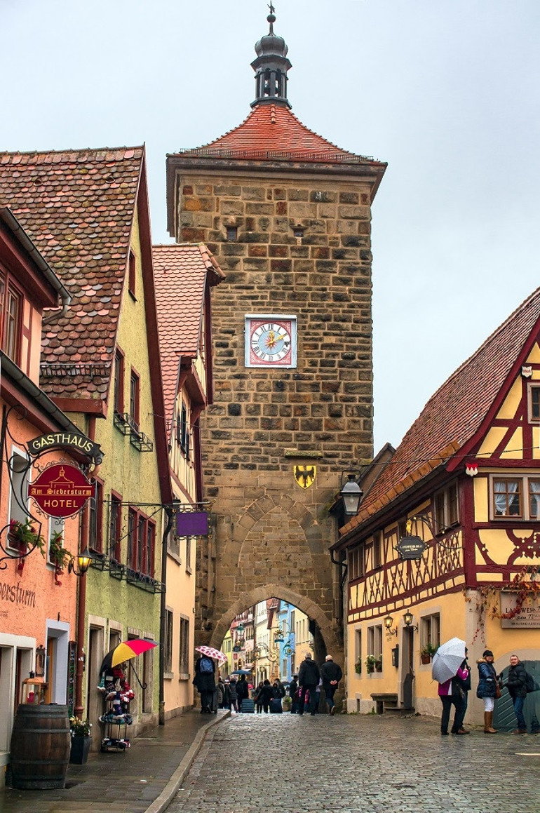 Almanya’nın masalsı rotası: Rothenburg ob der Tauber