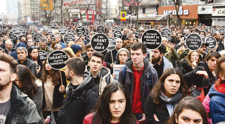 Hrant Dink, katledilmesinin 12’nci yılında anıldı