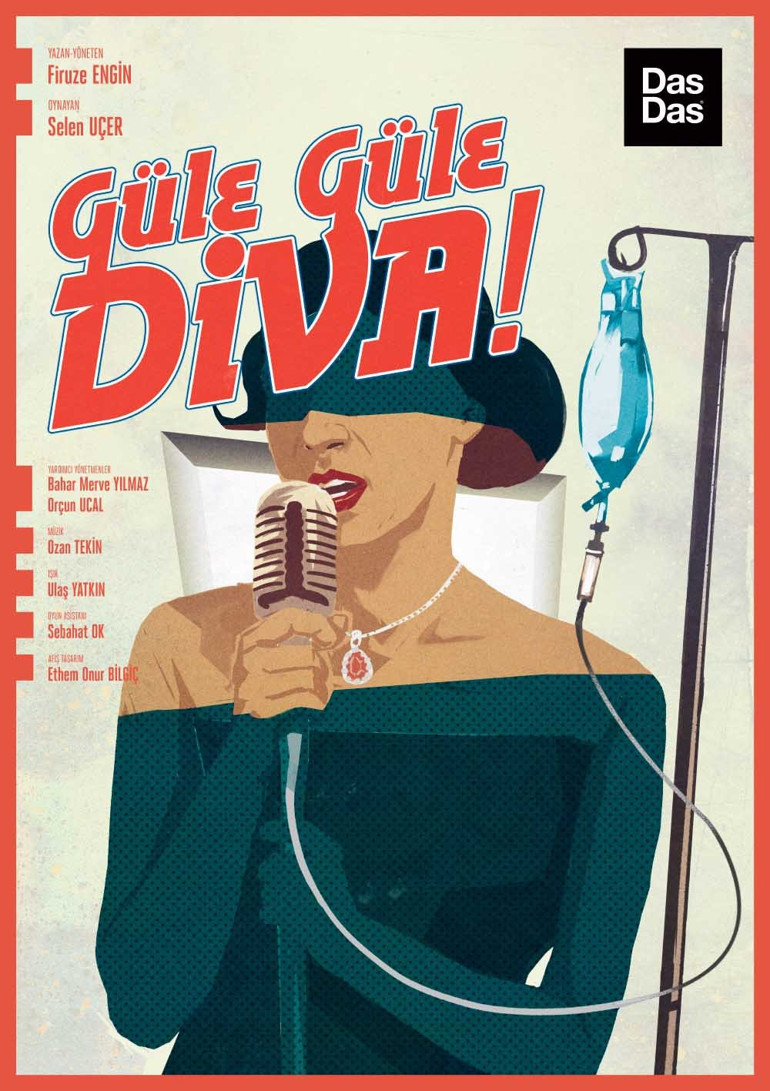 Tek kişilik oyunda 11 karaktere hayat vermek: Güle Güle Diva ile Selen Uçer Kampüs’te.