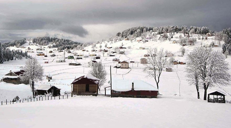 Karadeniz´de kış bir başka güzel