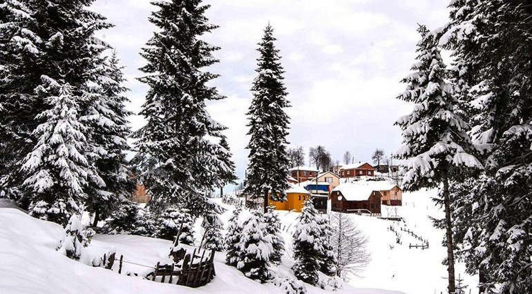 Karadeniz´de kış bir başka güzel