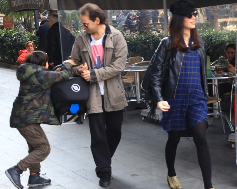 Doğumdan sonra ilk poz