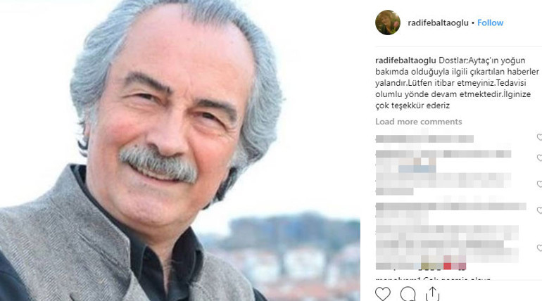Oyuncu Aytaç Armanın sağlık durumu nasıl