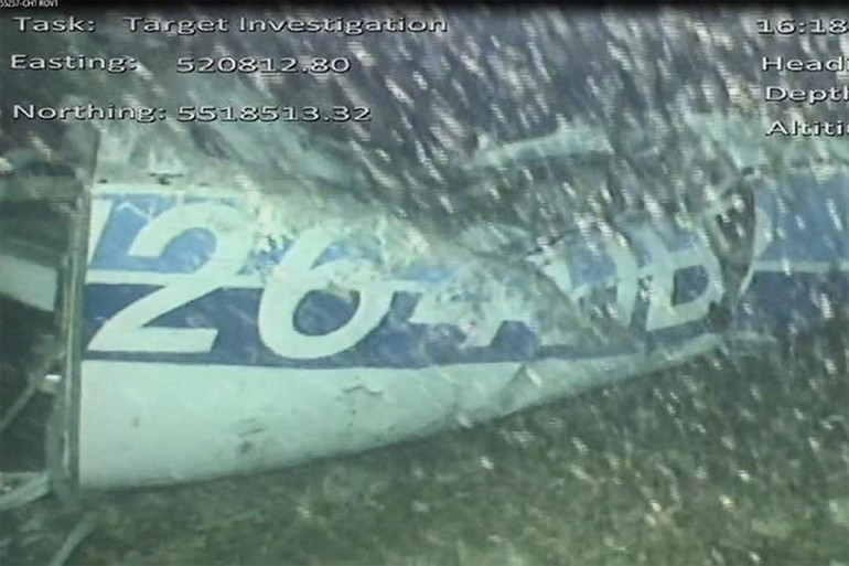 Emiliano Salayı taşıyan uçağın enkazında bir ceset bulundu