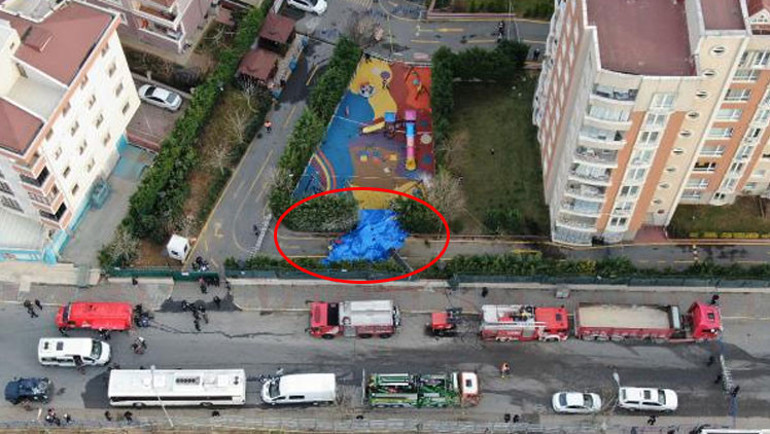 Çekmeköy’de kaza kırım ekibi incelemelere başladı