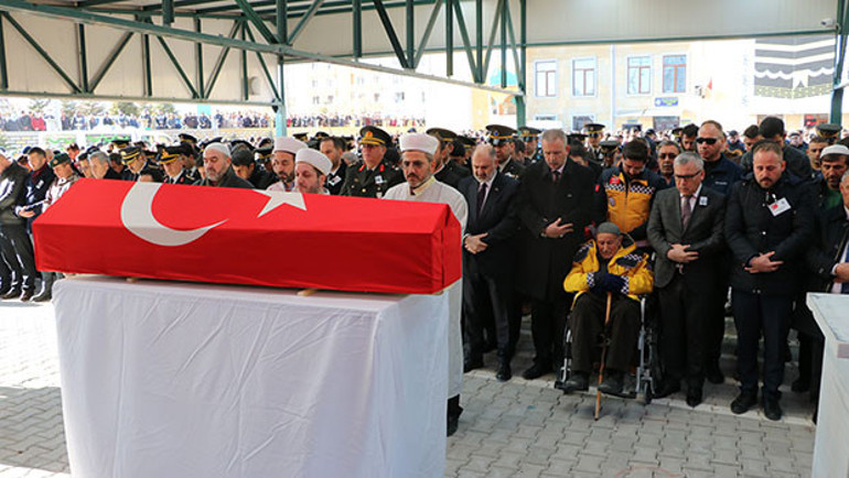 Şehit Astsubay Üstçavuş Yakup Avşar son yolculuğuna uğurlandı