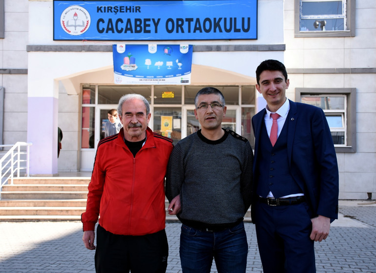 Üç nesil öğretmen aynı okulda