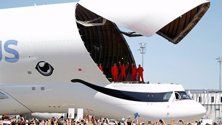 Uçan Balina göklerde