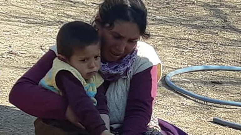 Yuvaları yandı, gözyaşlarını tutamadılar