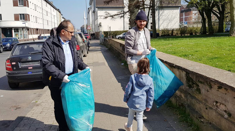 Aachen’de Türkler’den örnek ’çevre’ hareketi