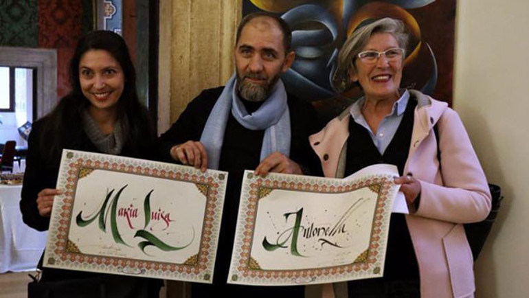 İstihbaratçı sanatçıdan Roma’da ‘Kelimenin Kalbi’ sergisi