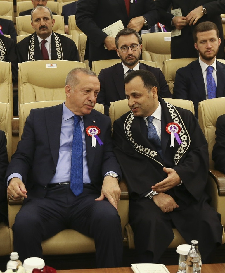 Anayasa Mahkemesi 57 yaşında... Devletin zirvesi törende buluştu