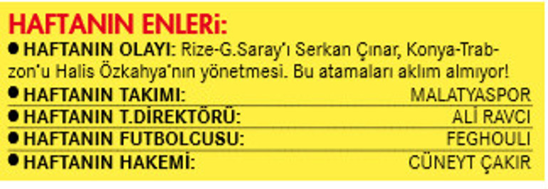 Beraberlik değil şampiyon çıkar