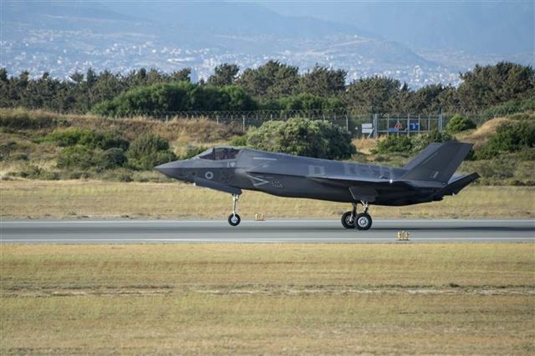 İngiliz Hava Kuvvetleri’ne ait F-35 savaş uçakları Kıbrıs’ta
