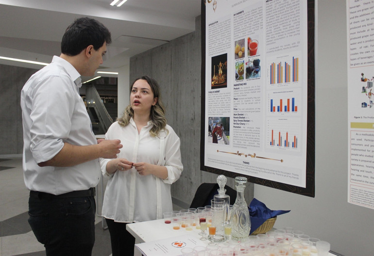 Gastronomi öğrencisi ramazan şerbetini yeniden yorumladı