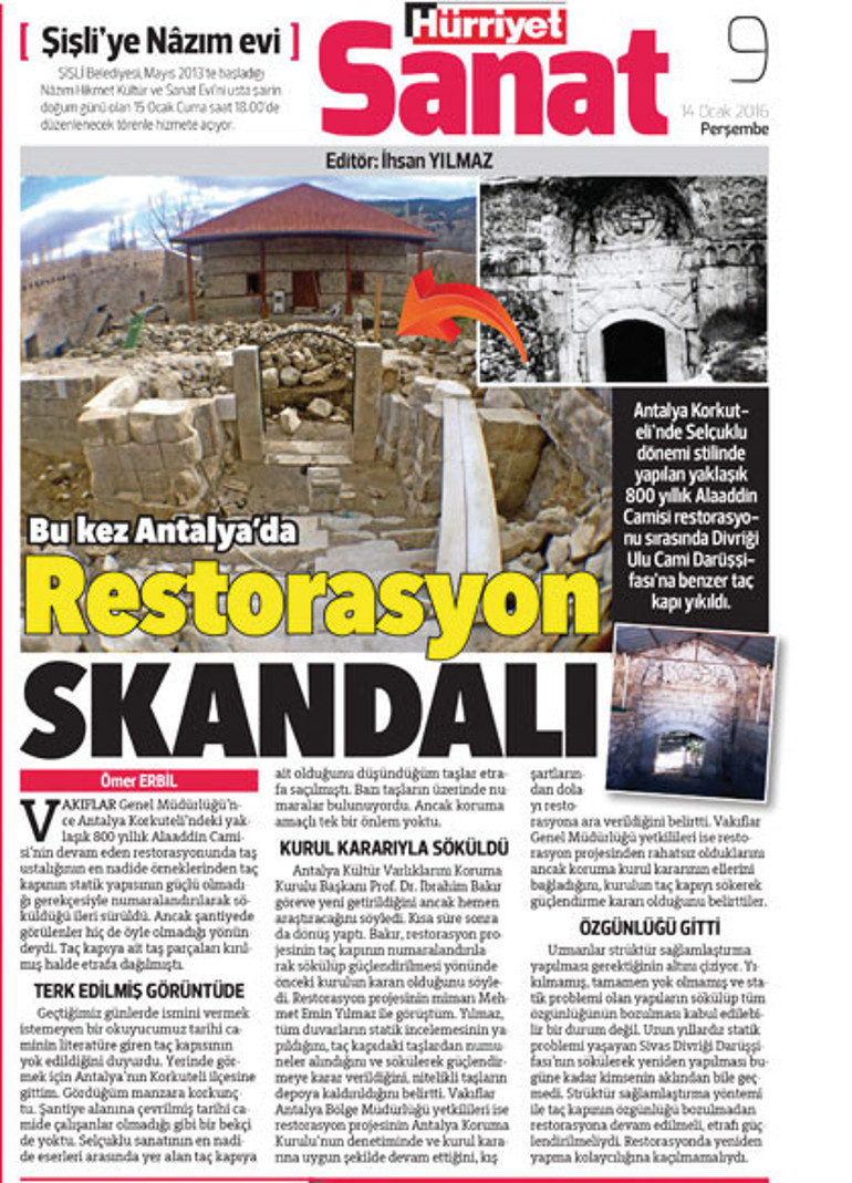 800 yıllık yepyeni kapı
