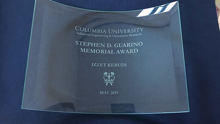 Columbia’dan en prestijli ödülleri aldı