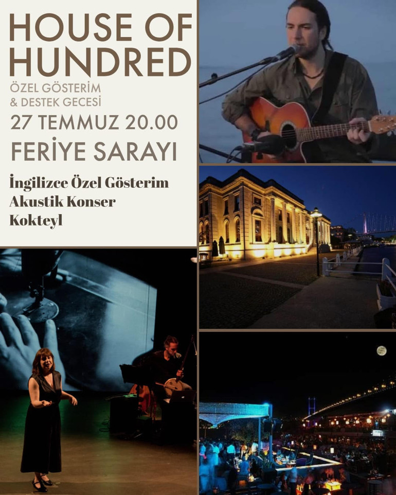 Yüz Yılın Evi, Feriye Bahçesinde...