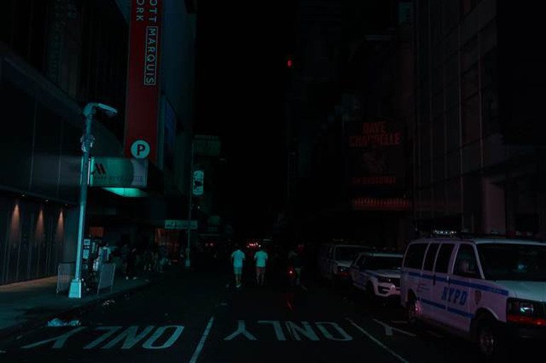 New Yorkta alışılmadık görüntü