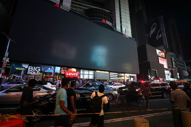 New Yorkta alışılmadık görüntü