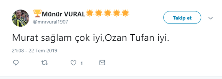 Murat Sağlam mest etti