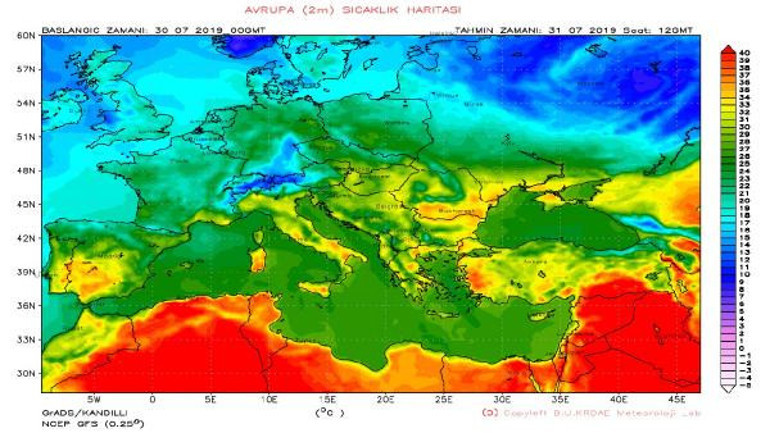 Kandilliden her bölge için uyarı geldi: 45 dereceleri görecek