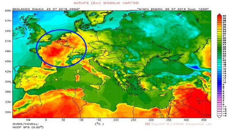 Kandilliden her bölge için uyarı geldi: 45 dereceleri görecek