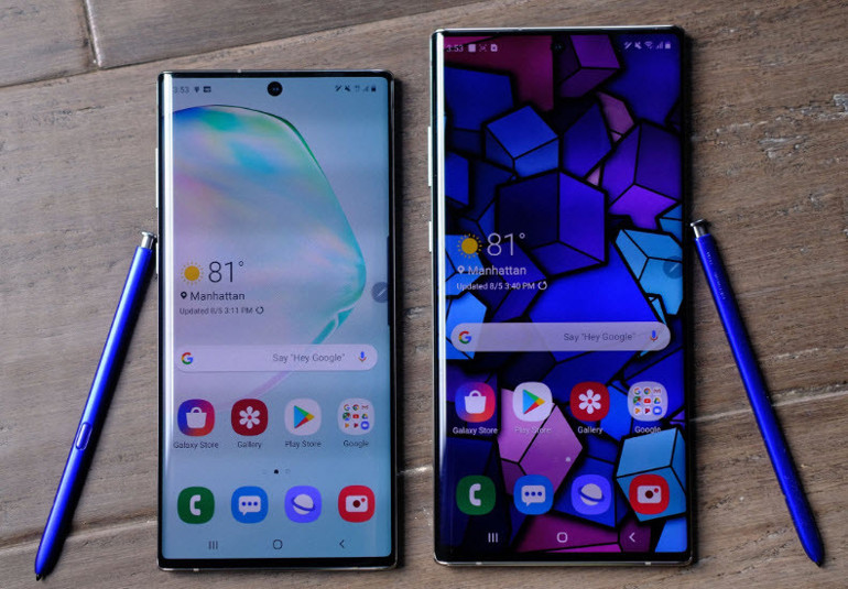 Samsung Galaxy Note 10 mu Galaxy Note 9 mu