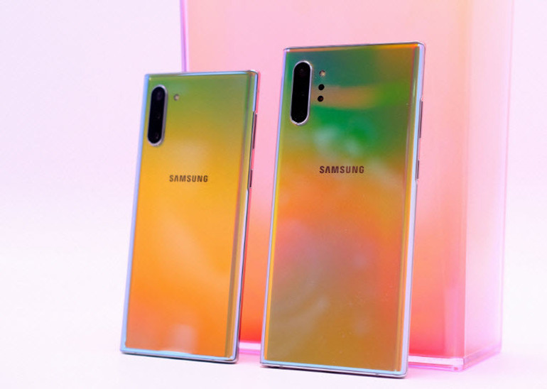 Samsung Galaxy Note 10 mu Galaxy Note 9 mu