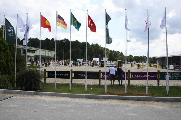 CSI engel atlama yarışmaları devam ediyor