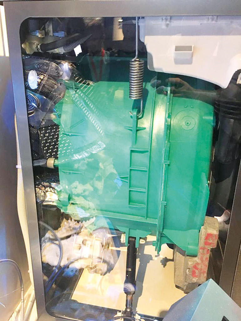 20 milyon atık pet  şişeden çamaşır makinesi kazanı yaptı